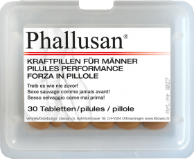 Phallusan®, pilules pour l'érection, 30 pces