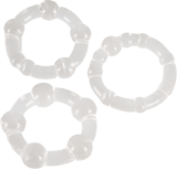 Penisringe-Set Get Hard clear