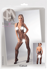 Catsuit schwarz S/M