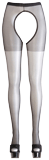 Collants noirs ouverts S/M