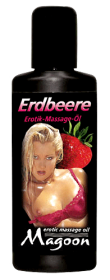 Magoon huile de massage goût fraise 50 ml