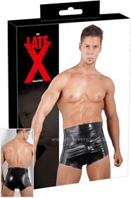 Couche culotte latex noir S