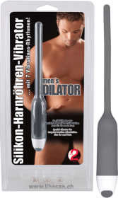 Stimulateur d'urètre Silicone Dilator gris