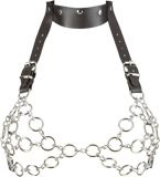 BH aus Leder mit Metallringen S-L