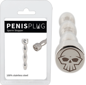 Penisplug Skull aus Edelstahl
