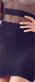 Minikleid aus Netzmaterial S-L