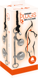 Vaginal-/Analplugs mit 10-Meter-Bondageseil