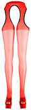 Sex-Strumpfhose rot S/M
